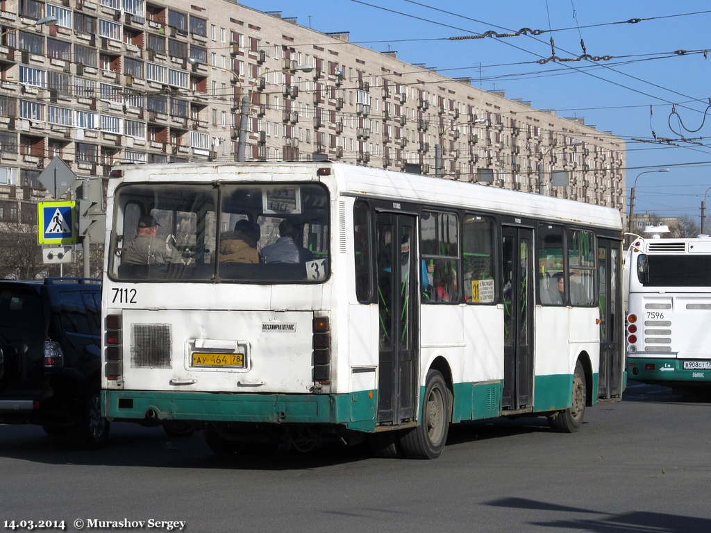 Санкт-Петербург, ЛиАЗ-5256.25 № 7112