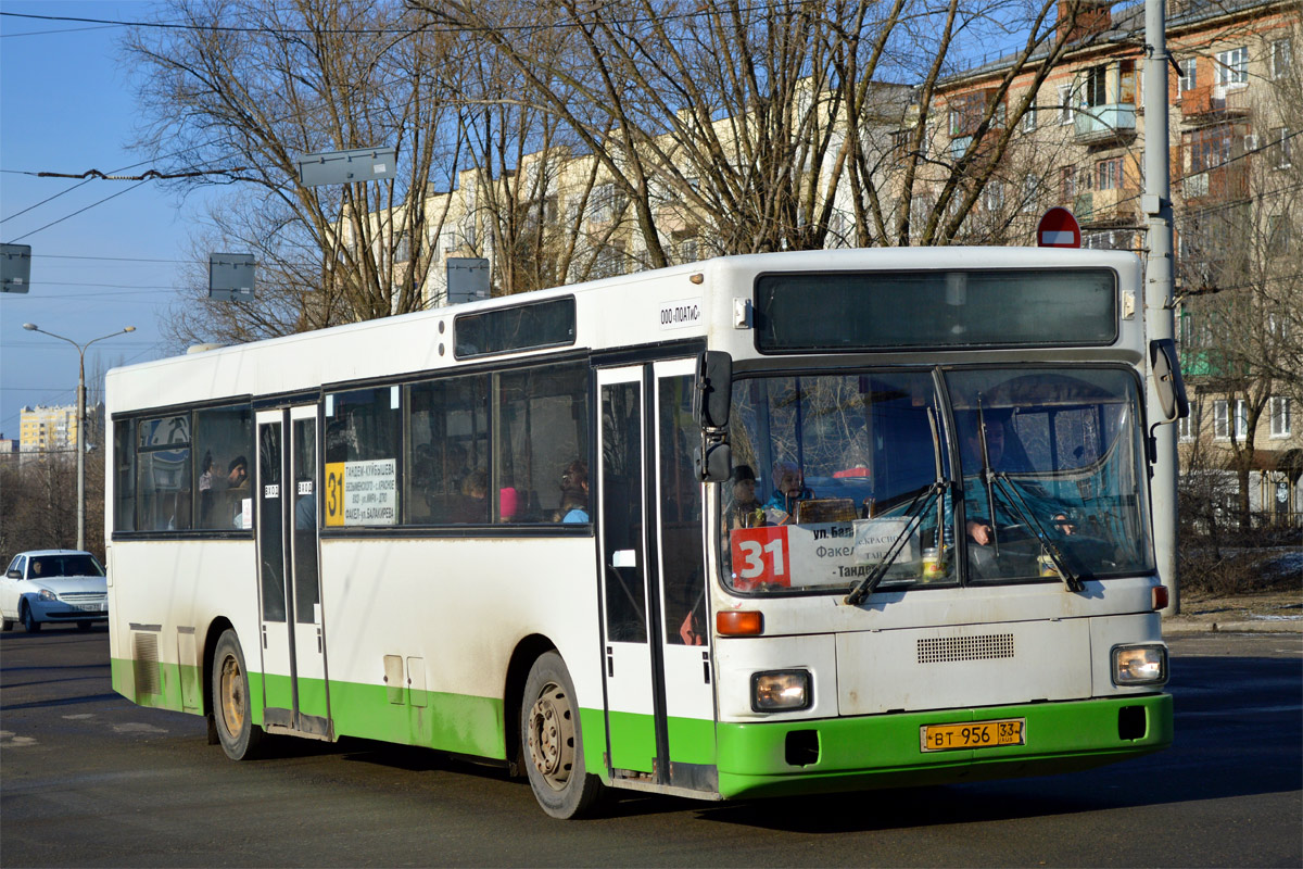 Владимирская область, MAN 791 SL202 № ВТ 956 33