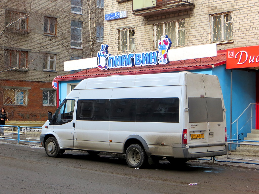 Свердловская область, ПАЗ-3030 (Ford Transit) № ЕК 561 66