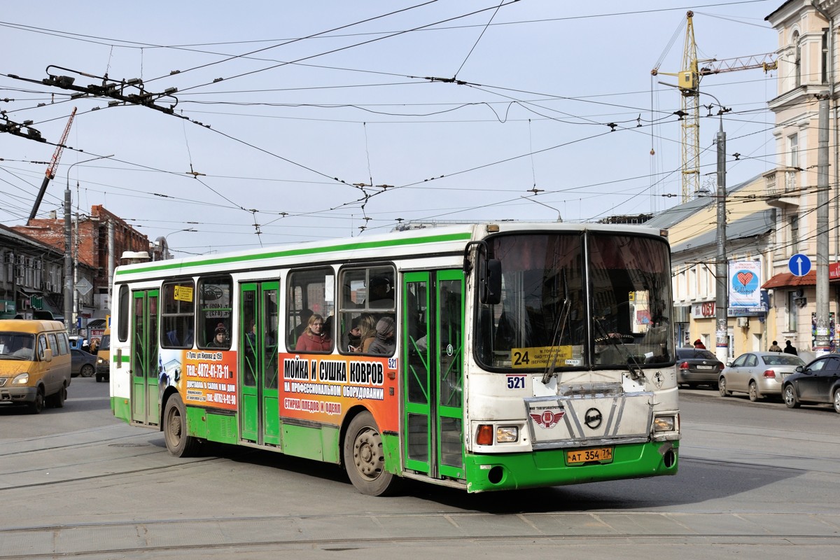 Тульская область, ЛиАЗ-5256.45 № 521