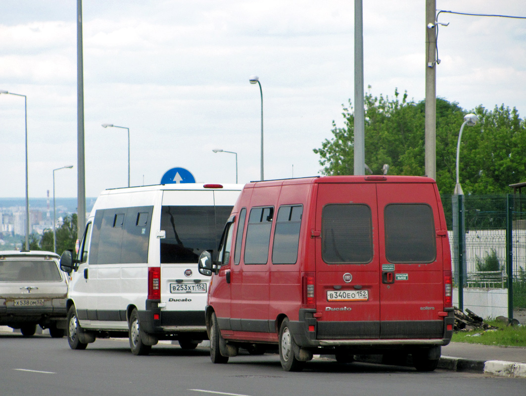 Нижегородская область, FIAT Ducato 244 CSMMC, -RT № В 340 ЕО 152