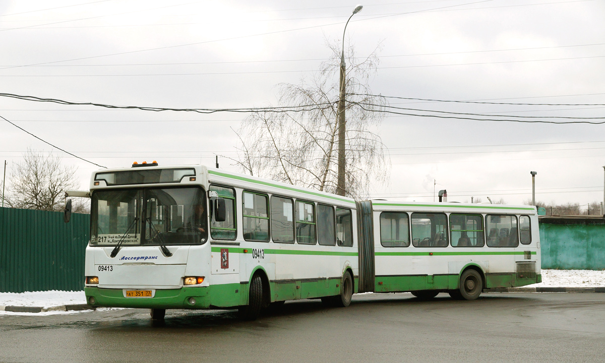 Москва, ЛиАЗ-6212.01 № 09413