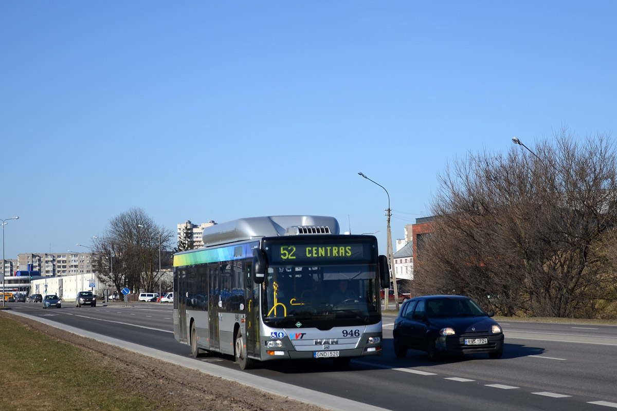 Литва, MAN A21 Lion's City NL273 CNG № 946