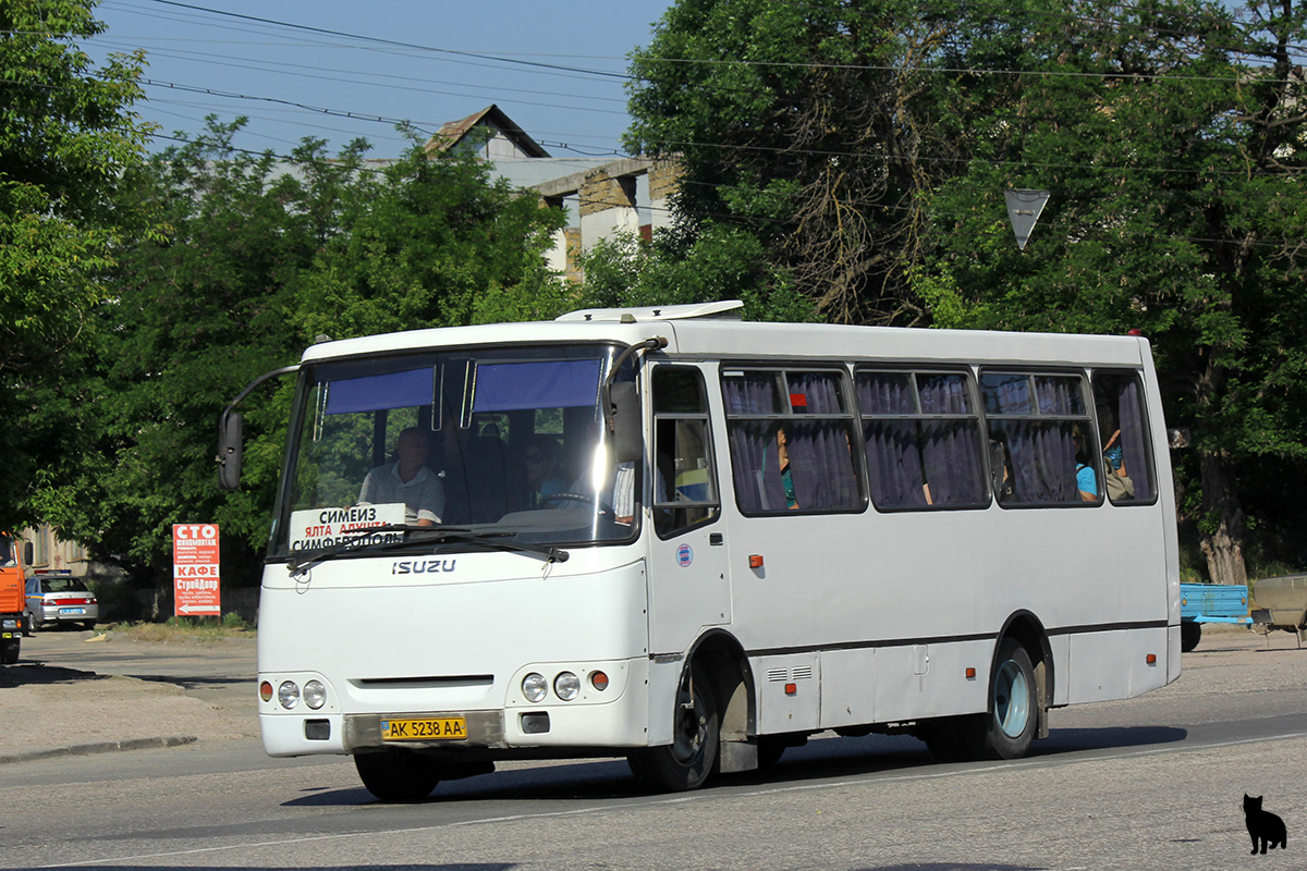 Республика Крым, Богдан А0921 (A09210) № AK 5238 AA — Фото — Автобусный  транспорт