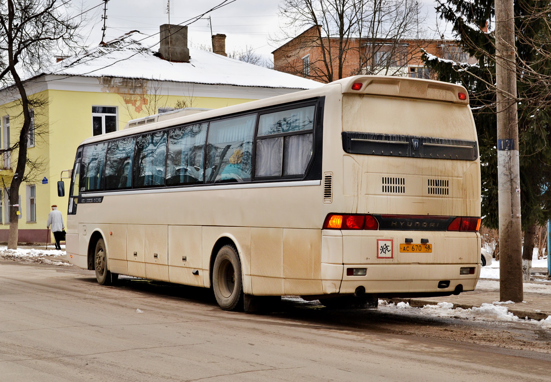 Липецкая область, Hyundai AeroExpress Hi-Class № АС 670 48