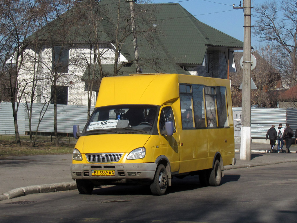 Полтавская область, Рута СПВ-17 № BI 3569 AA