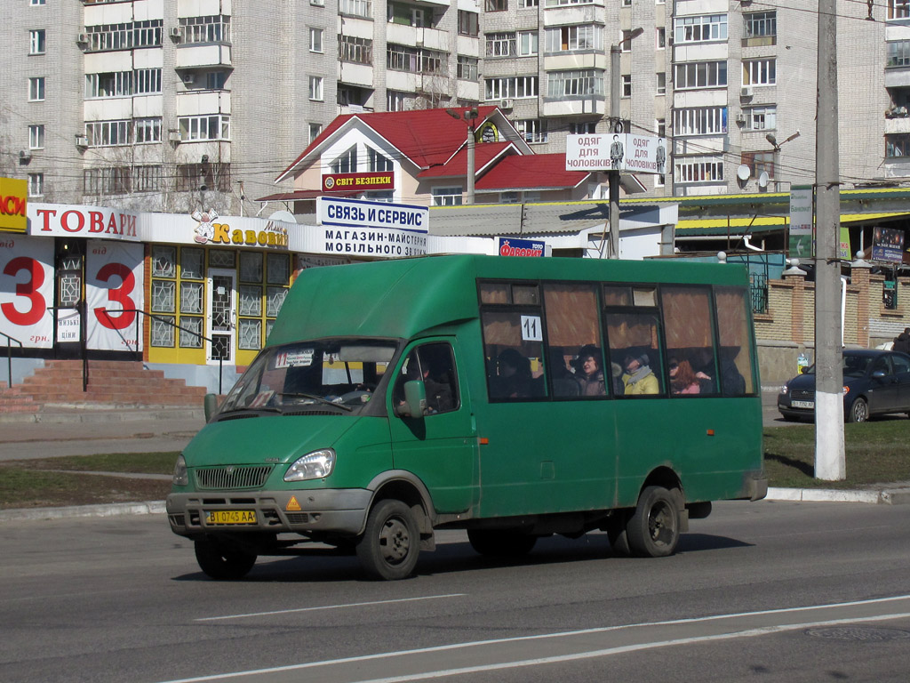 Poltava region, Ruta SPV A048.2 sz.: BI 0745 AA