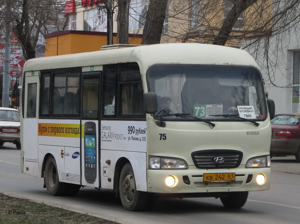 Ростовская область, Hyundai County SWB C08 (РЗГА) № 75