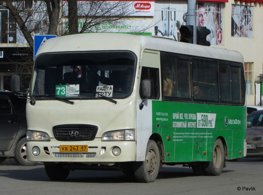 Ростовская область, Hyundai County SWB C08 (РЗГА) № 76