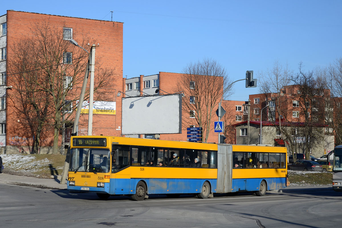 Литва, Mercedes-Benz O405G № 518