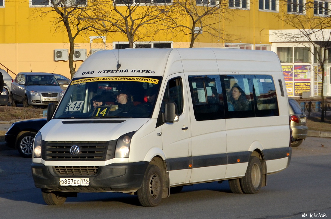 Санкт-Петербург, БТД-2219 (Volkswagen Crafter) № В 857 ВС 178