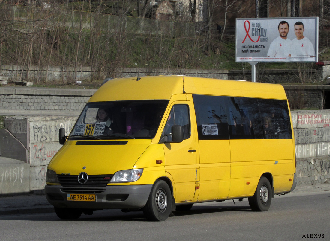 Dnepropetrovsk region, Mercedes-Benz Sprinter W903 311CDI № AE 7314 AA