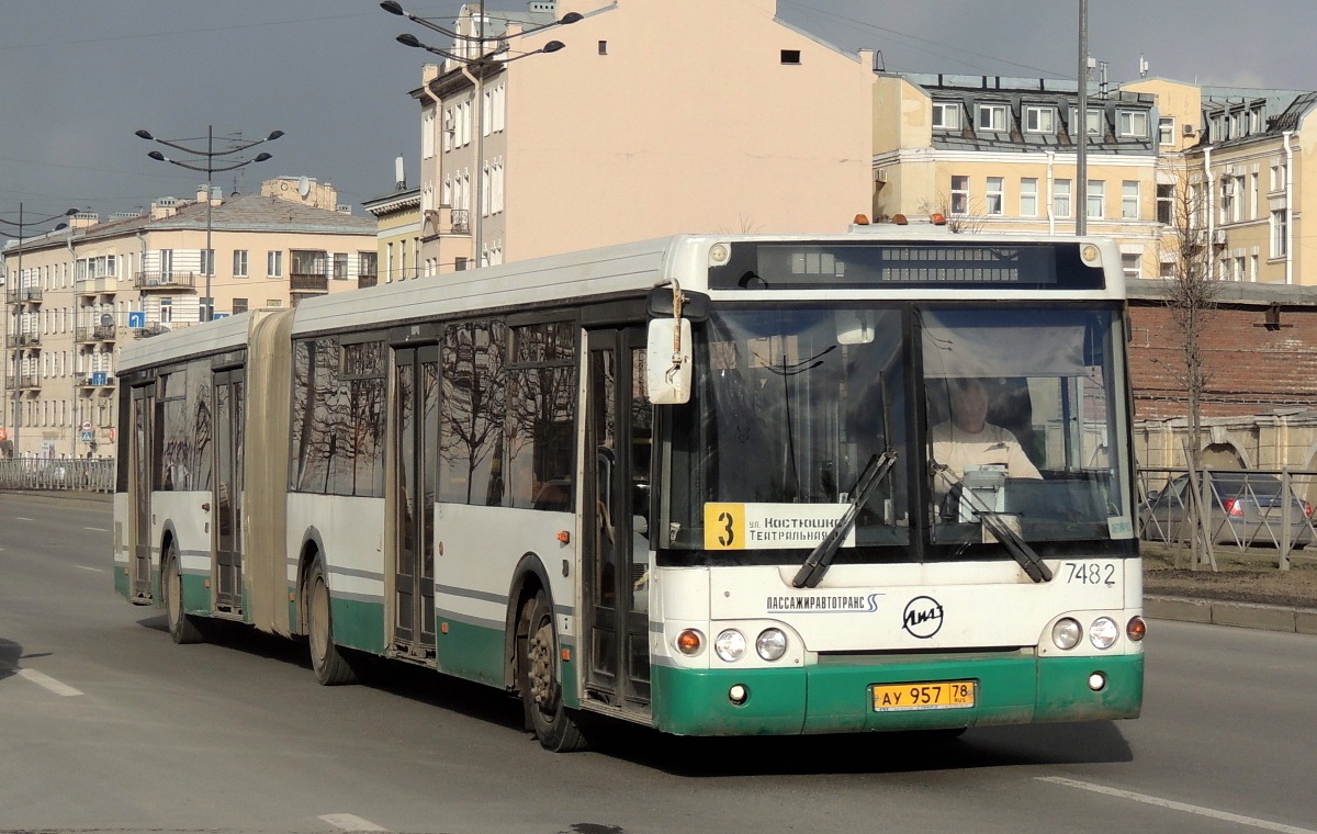 Санкт-Петербург, ЛиАЗ-6213.20 № 7482