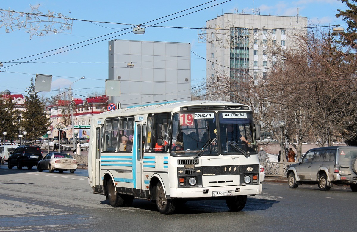 Томская область, ПАЗ-32054 № Е 380 ТТ 70