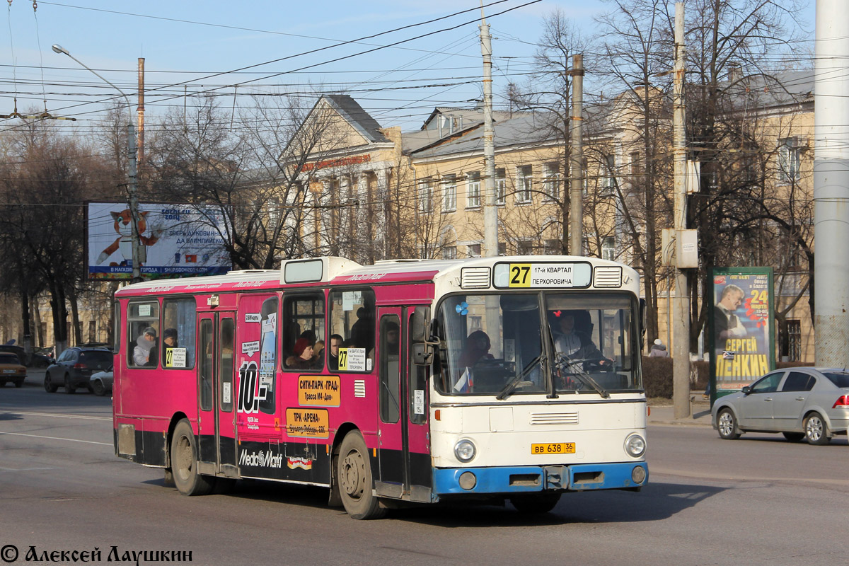 Воронежская область, Mercedes-Benz O305 № ВВ 638 36