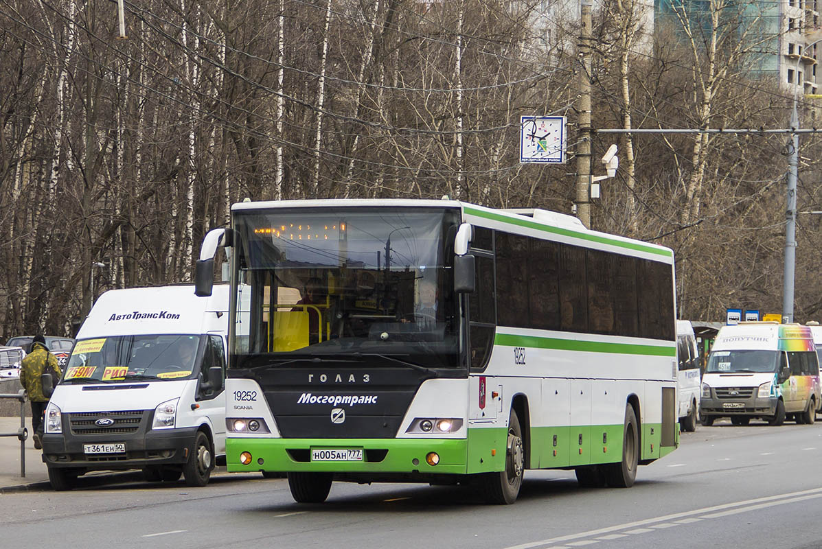 Москва, ГолАЗ-525110-10 "Вояж" № 19252