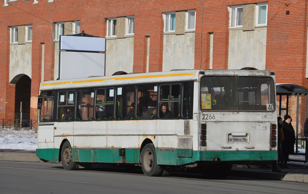 Санкт-Петербург, ЛиАЗ-5256.25 № 2266