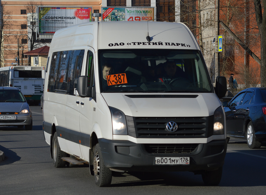 Санкт-Петербург, БТД-2219 (Volkswagen Crafter) № В 001 МУ 178