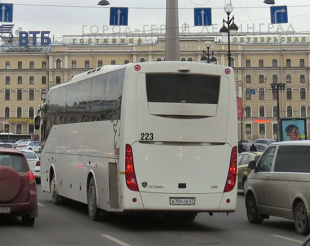 Ленинградская область, Higer A80 № 223