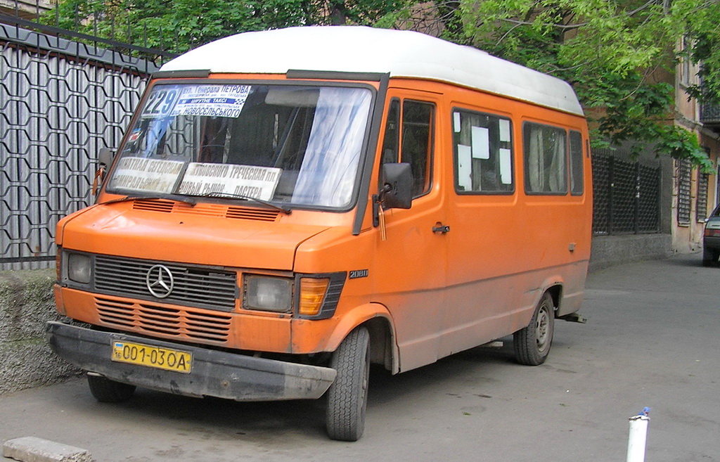 Одесская область, Mercedes-Benz T1 208D № 493