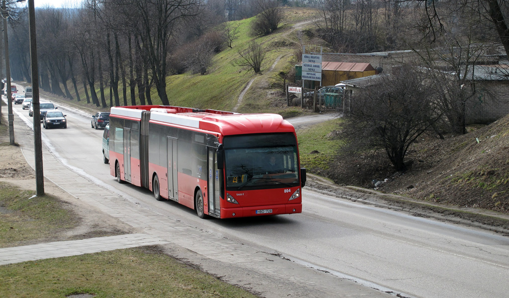 Литва, Van Hool New AG300 № 804