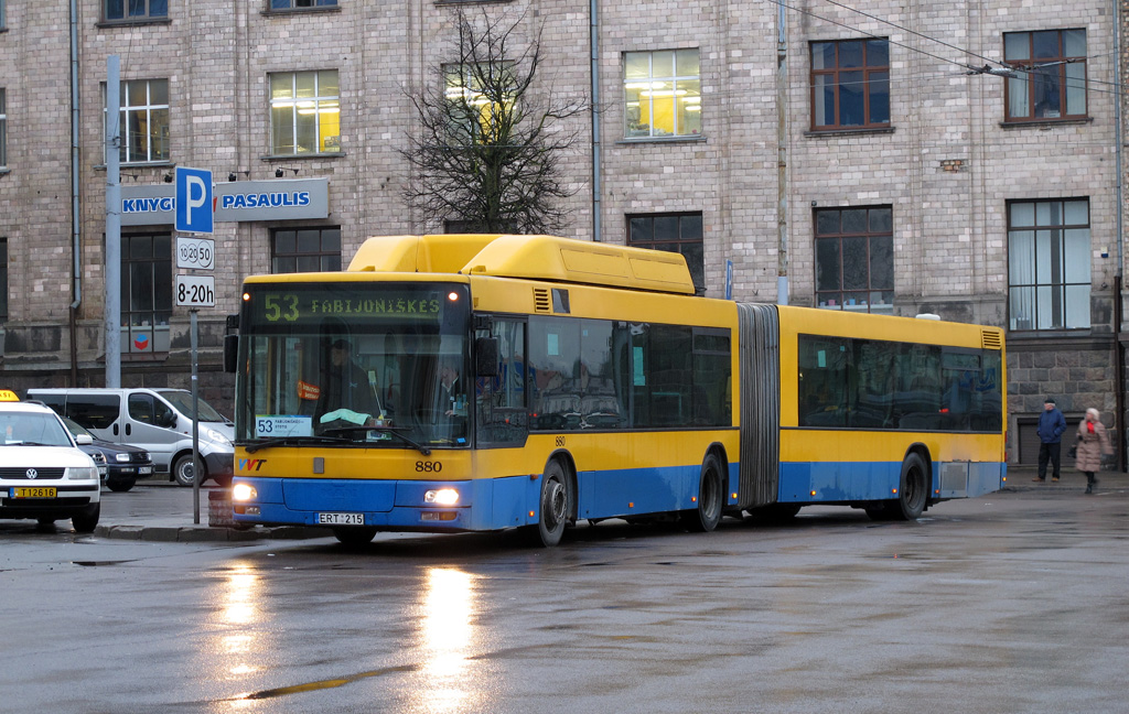 Lithuania, MAN A23 NG313 CNG # 880