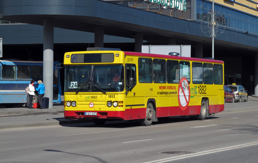 Литва, Scania CN113CLB № 1012