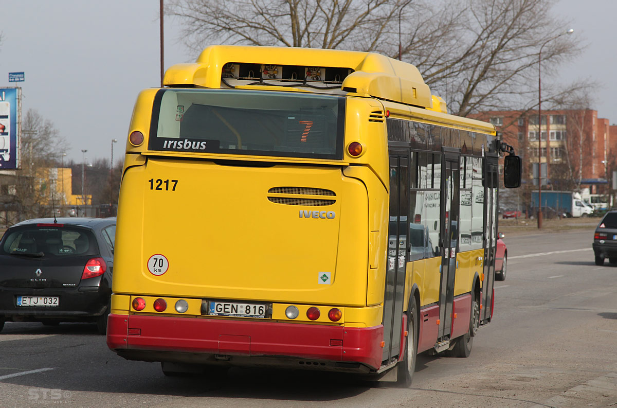 Lithuania, Irisbus Citelis 12M CNG # 1217