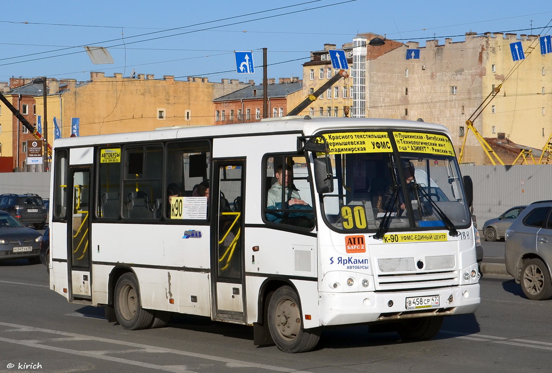 Санкт-Петербург, ПАЗ-320402-05 № 188