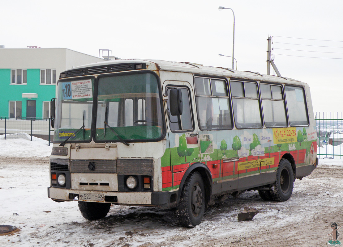 Нижегородская область, ПАЗ-32053 № М 522 ТС 52