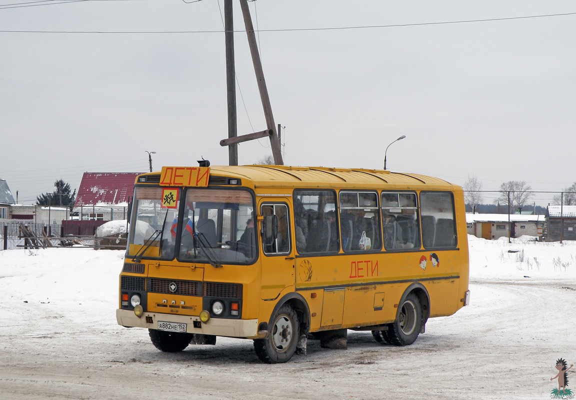 Нижегородская область, ПАЗ-32053-70 № А 882 НЕ 152