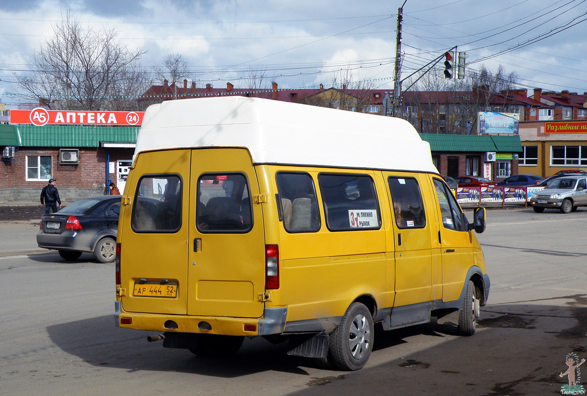 Нижегородская область, ГАЗ-322133 (XTH, X96) № АР 444 52