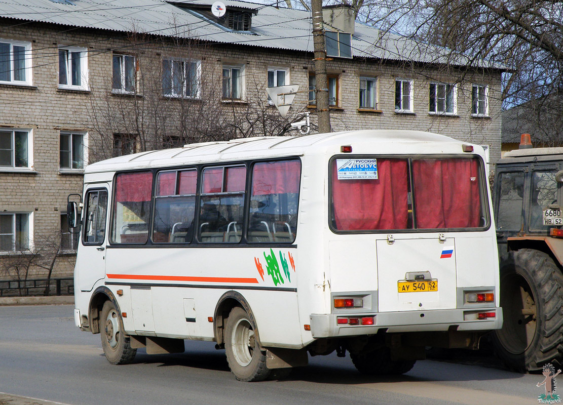 Нижегородская область, ПАЗ-32054 № АУ 540 52