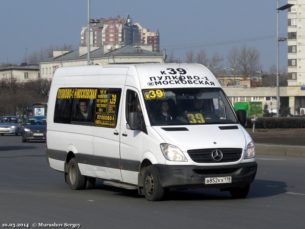 Санкт-Петербург, Луидор-22360C (MB Sprinter) № В 852 КХ 178