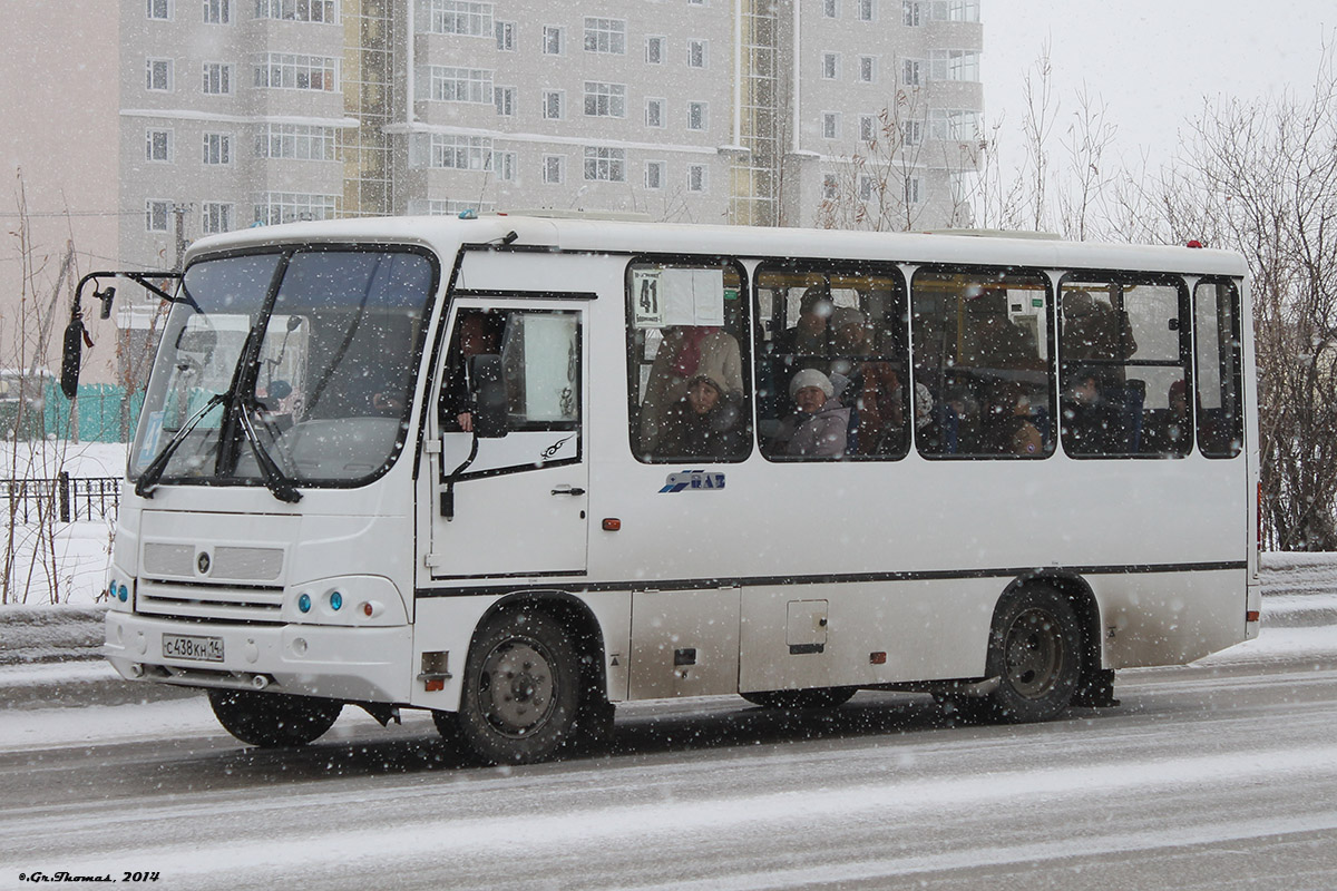 Саха (Якутия), ПАЗ-320302-08 № С 438 КН 14