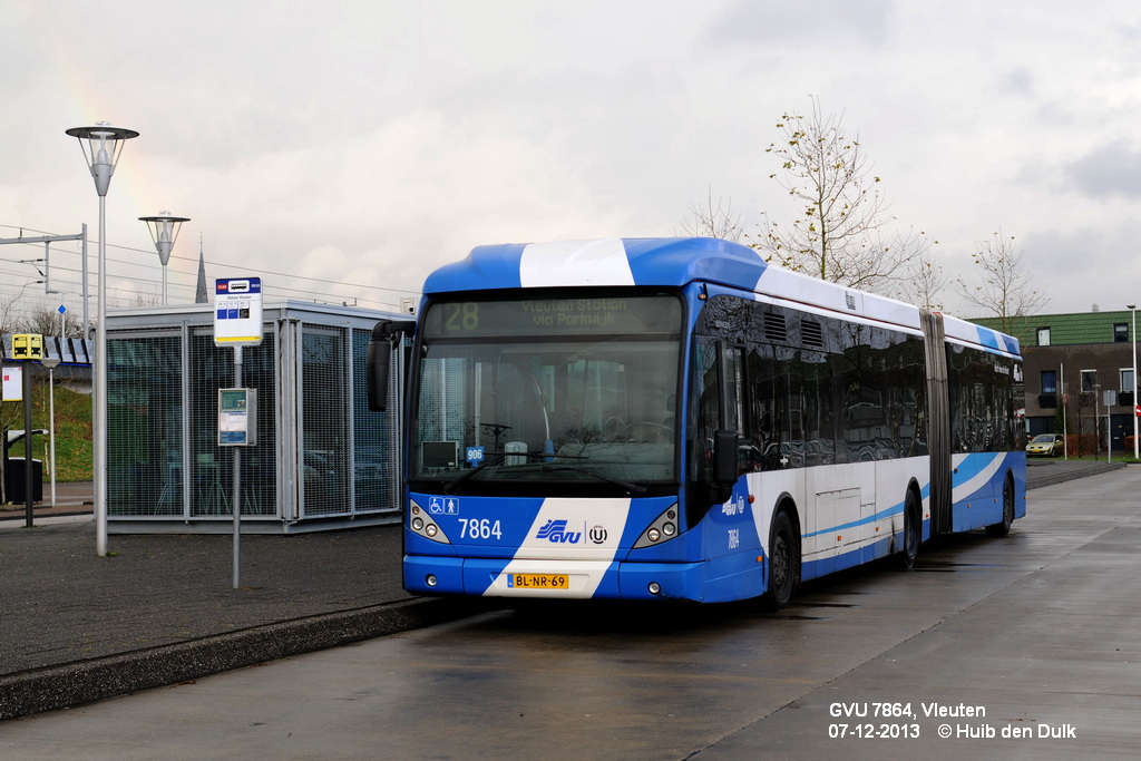 Нидерланды, Van Hool New AG300 № 7864