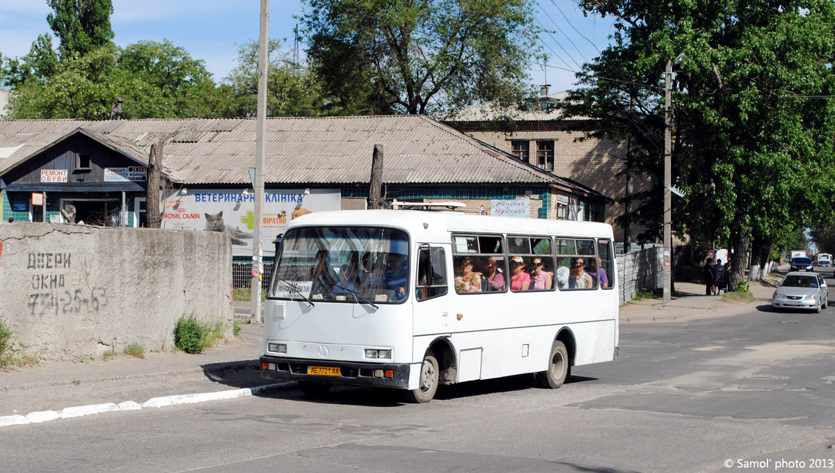 Днепропетровская область, Богдан А091 № AE 7721 AA