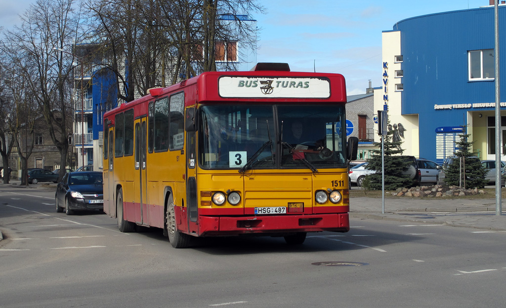 Литва, Scania CN113CLB № 1511