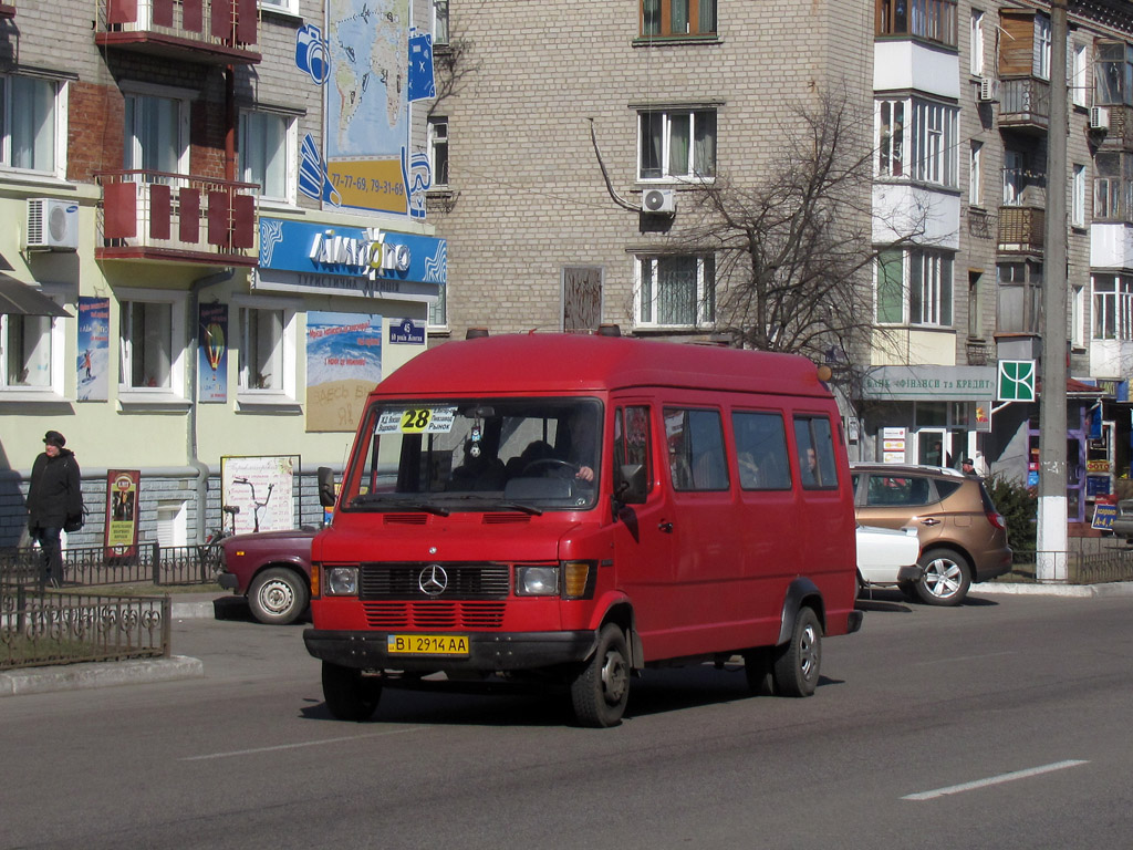 Полтавская область, Mercedes-Benz T1 409D № BI 2914 AA