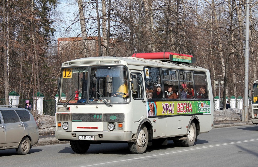 Томская область, ПАЗ-32054 № С 113 КУ 70