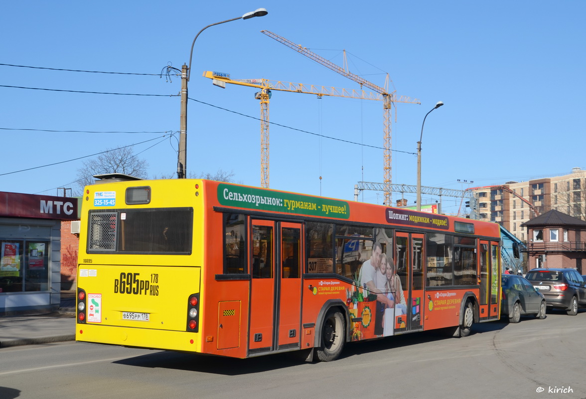 Санкт-Пецярбург, МАЗ-103.485 № В 695 РР 178