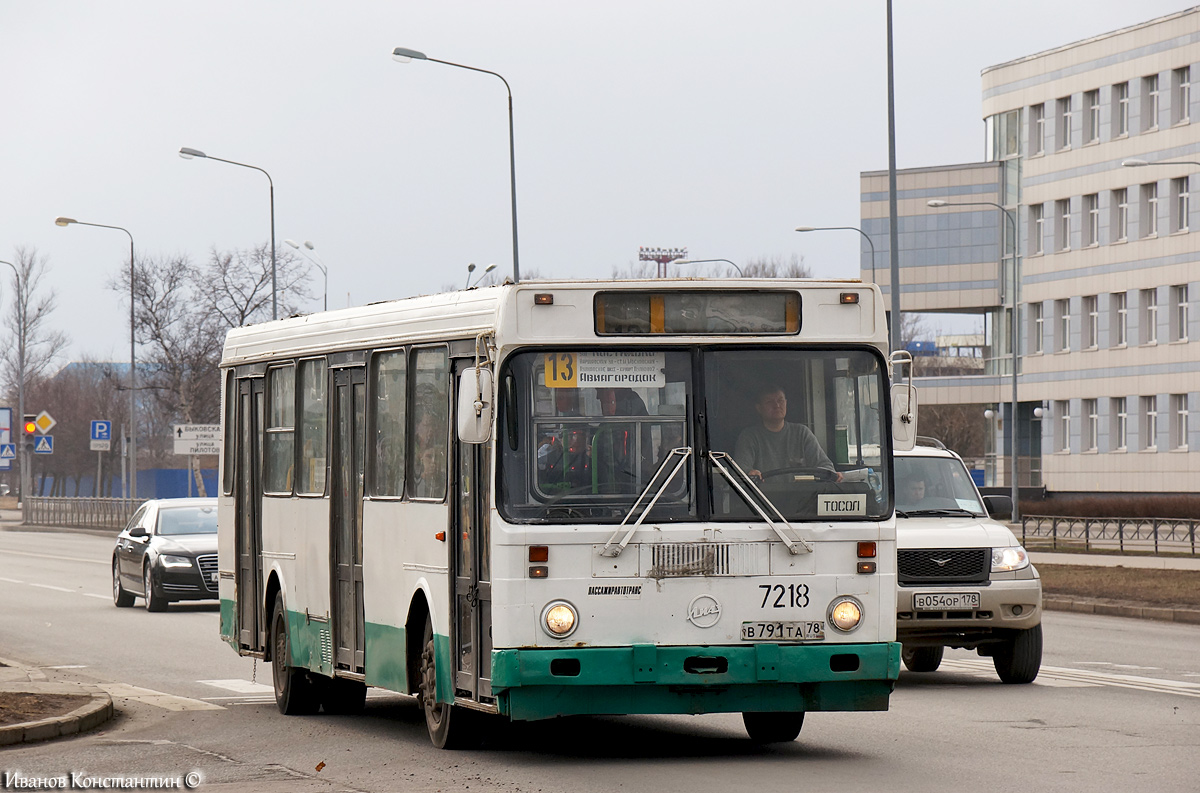 Санкт-Петербург, ЛиАЗ-5256.25 № 7218