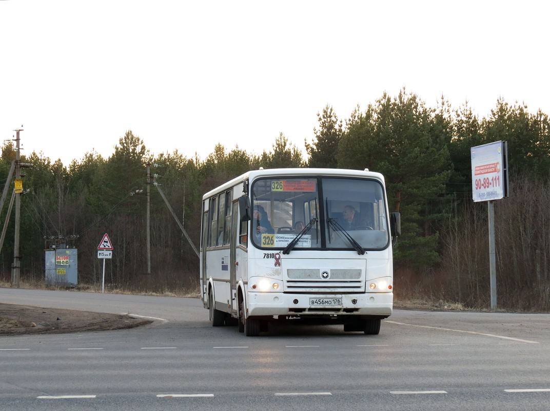 Ленинградская область, ПАЗ-320412-05 № 7810