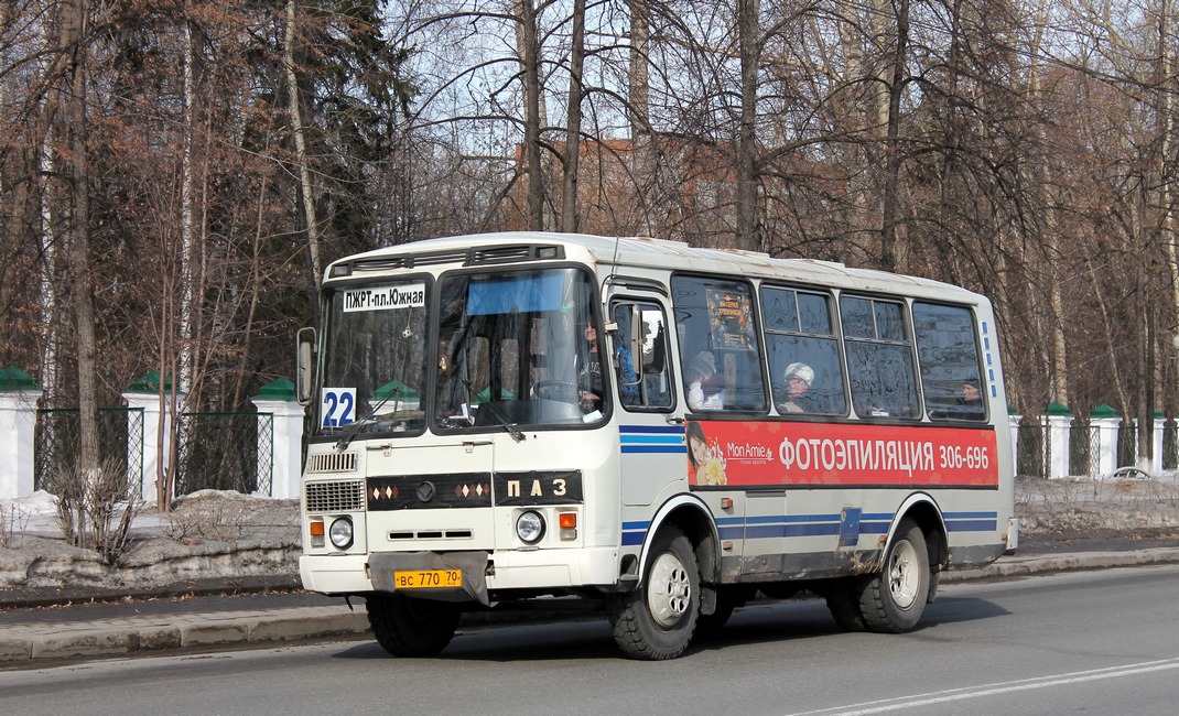 Томская область, ПАЗ-32051-110 № ВС 770 70