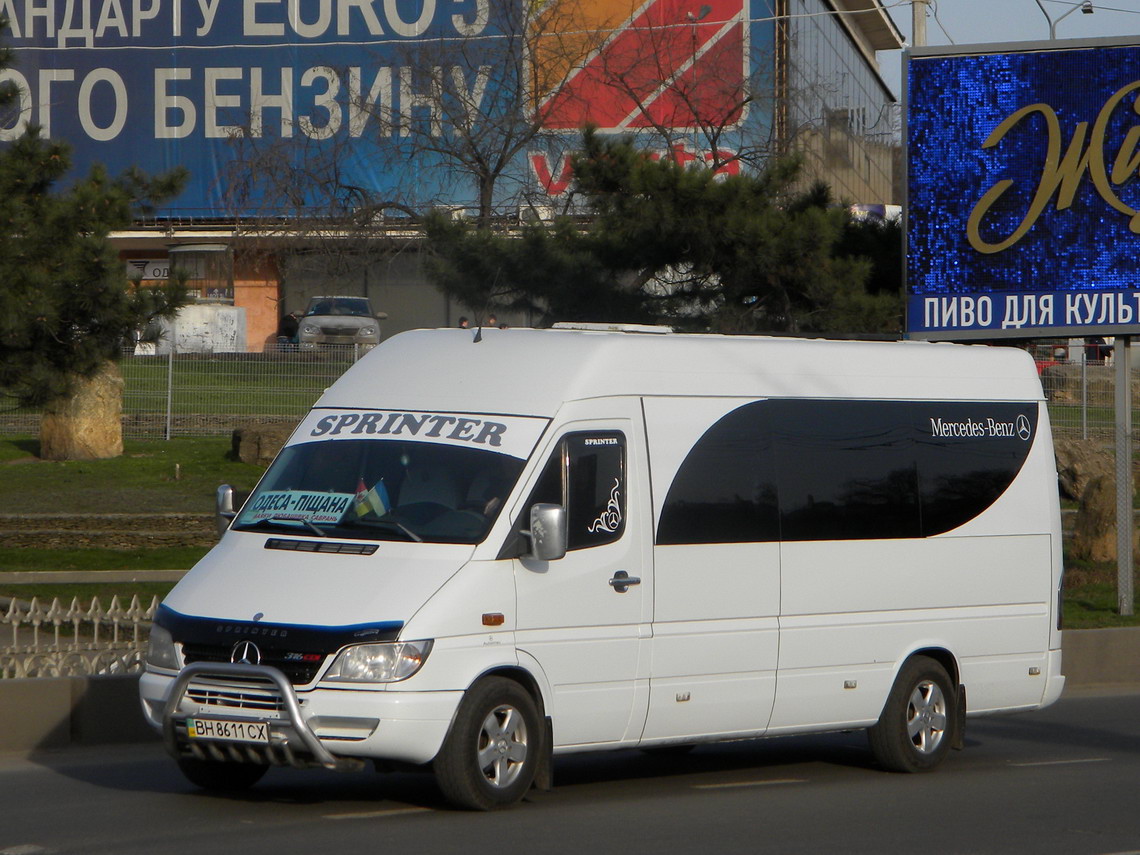 Odessa region, Mercedes-Benz Sprinter W903 316CDI № BH 8611 CX