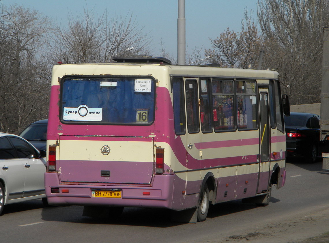 Одесская область, БАЗ-А079.24 "Мальва" № BH 2778 AA