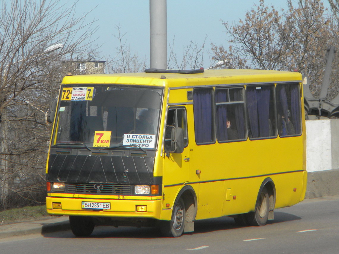 Одесская область, БАЗ-А079.14 "Подснежник" № BH 2851 EB