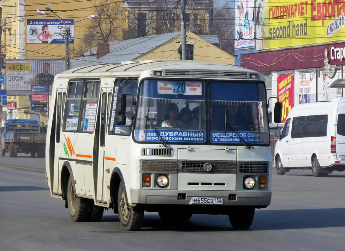 Нижегородская область, ПАЗ-32054 № М 655 ЕВ 152