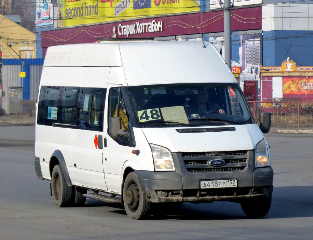 Нижегородская область, Нижегородец-222702 (Ford Transit) № А 418 РР 152