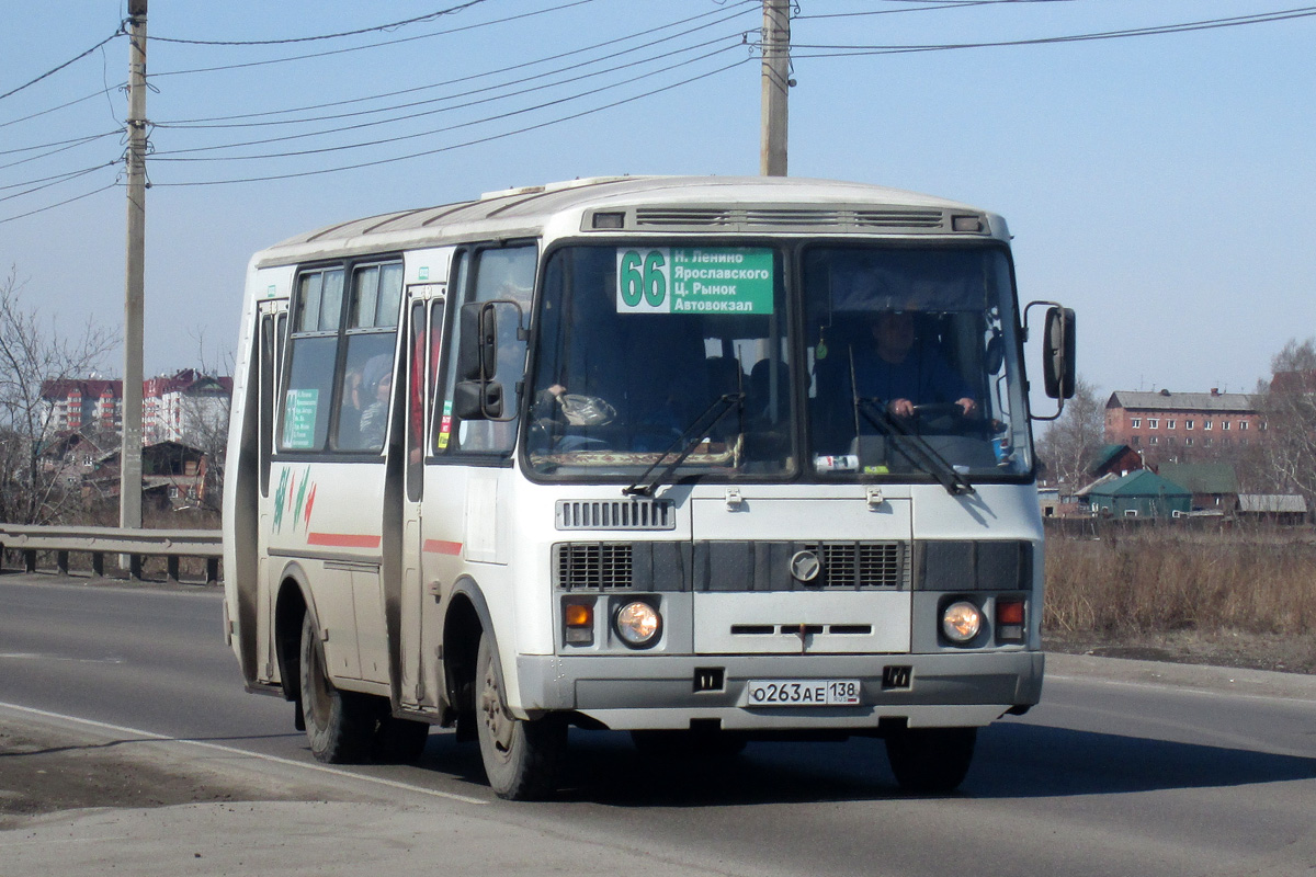 Иркутская область, ПАЗ-32054 № О 263 АЕ 138